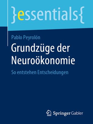 cover image of Grundzüge der Neuroökonomie